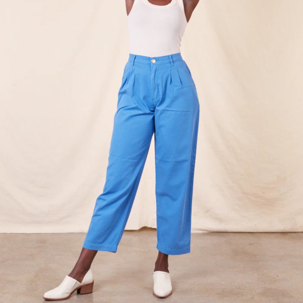 Big Bud Press Trousers in Greek Blue